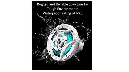 JVC CS-DR621MWL 6.5 Inch Car & Marine, Motor Sports, Car Audio Stereo 2- Way Speakers with Cool Built in RGB LED Lights, Weatherproof IPX5, 260 Watts, UV Protected Grills Included - White JVC CS-DR621MWL 6.5 Inch Car & Marine, Motor Sports, Car Audio Stereo 2- Way Speakers with Cool Built in RGB LED Lights, Weatherproof IPX5, 260 Watts, UV Protected Grills Included - White